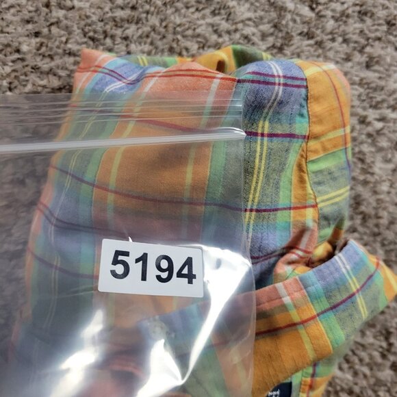 Polo Ralph Lauren Shirt Mens 2XL Colorful Button Up Plaid Colorful Lightweight - Picture 9 of 9